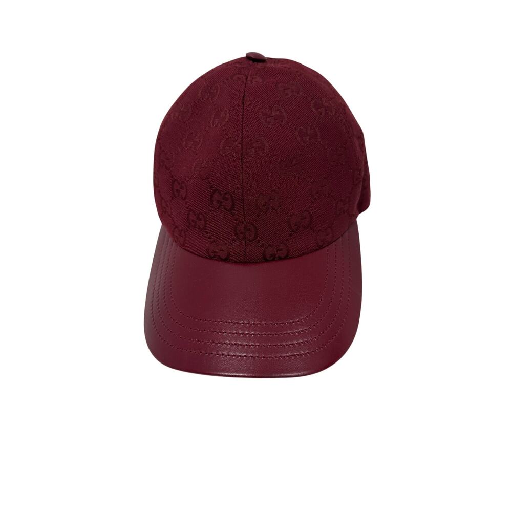 Gucci GG Monogram Canvas Baseball Hat